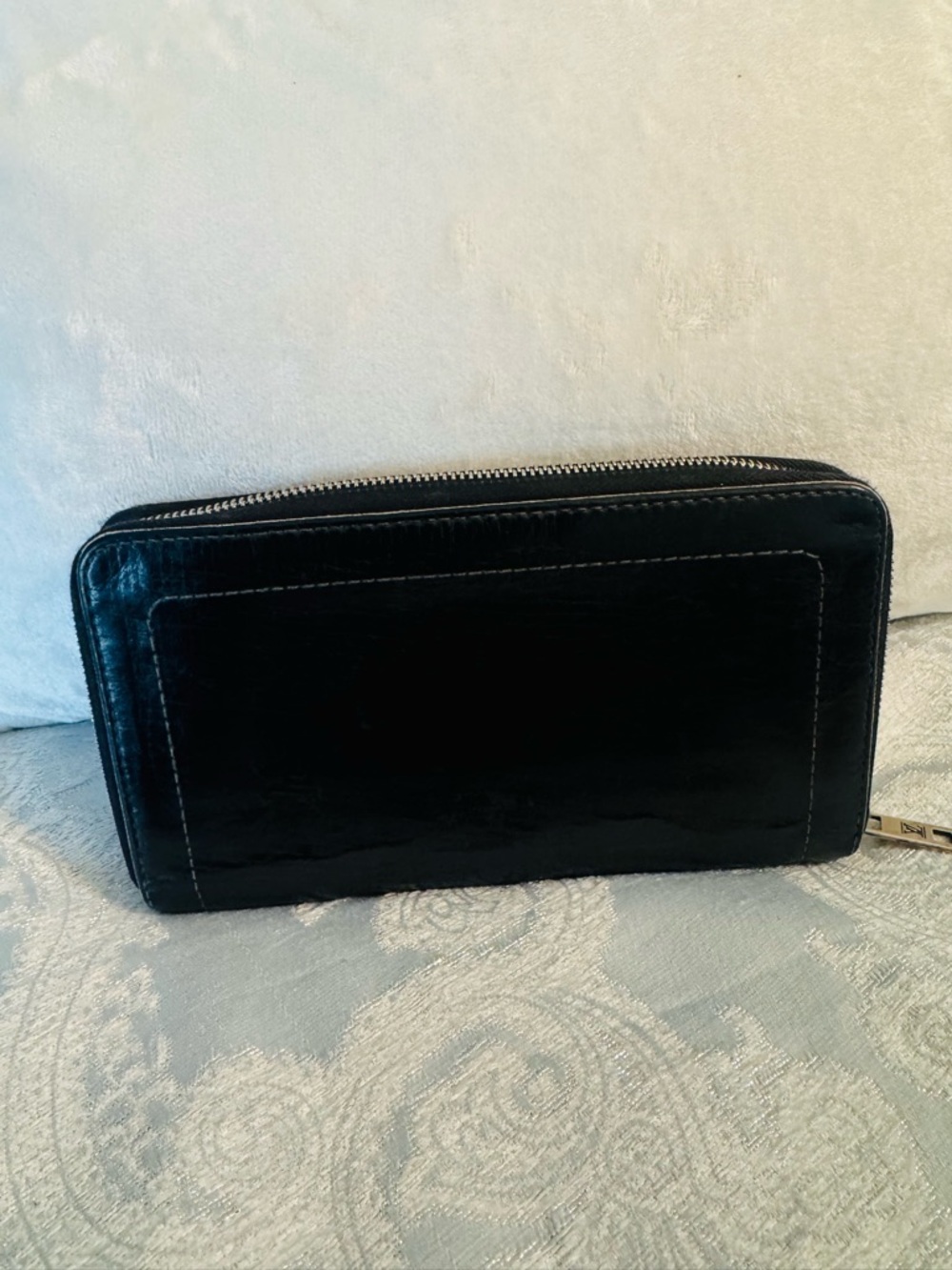 Louis Vuitton Black Zippy Leather Organizer Wallet - Picture 5 of 13